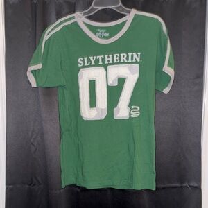 Universal Studios Authentic Green Slytherin Jersey T-Shirt